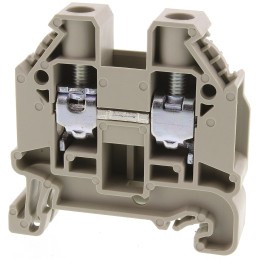 5 pcs - Wieland WT 10 Series Grey Feed Through Terminal Block, Single-Level, Screw Termination, ATEX