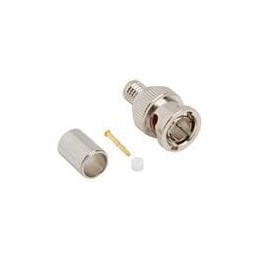 1 pcs : 031-70548-12G - RF Connectors / Coaxial Connectors STR CRMP PLUG 4694R 12G OPT, 75 OHM