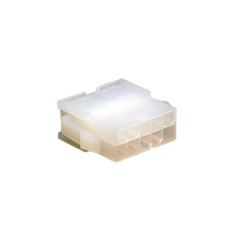 2000 pcs - Molex, Mini-Fit Male Crimp Connector Housing, 4mm Pitch, 10 Way, 2 Row