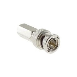 1 pcs : TOBNC10-59/62 - RF Connectors / Coaxial Connectors Twist-On BNC Plug For 59/62