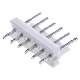 2000 pcs - TE Connectivity MTA-100 Series Straight Through Hole Pin Header, 6 Contact(s), 2.54mm Pitch, 1 Row(s), Unshrouded