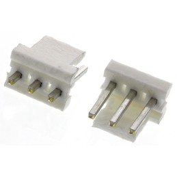 2000 pcs - TE Connectivity MTA-156 Series Straight Through Hole Pin Header, 3 Contact(s), 3.96mm Pitch, 1 Row(s), Unshrouded