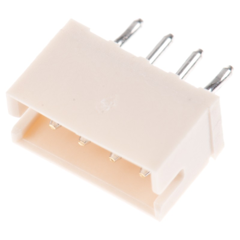 2000 pcs - JST ZH Series Top Entry Through Hole PCB Header, 4 Contact(s), 1.5mm Pitch, 1 Row(s), Shrouded