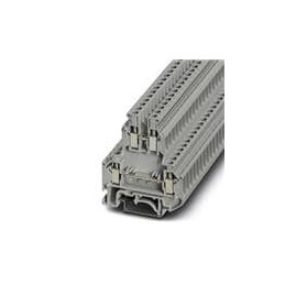 1 pcs : 2774017 - DIN Rail Terminal Blocks 6.2mm DBL LVL GRAY 26-10AWG UKK5