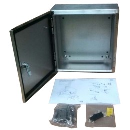 1 pcs - RS PRO 304 Stainless Steel Wall Box, IP66, 300 mm x 400 mm x 150mm