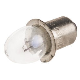 2 pcs - Wolf Safety Vacuum Replacement Torch Bulb, Bayonett, 2.4 V, 500 mA for T6