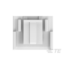 2000 pcs - TE Connectivity, Economy Power Male PCB Connector Housing, 3.96mm Pitch, 4 Way, 1 Row