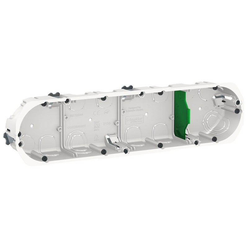 1 pcs - Schneider Electric Multifix Series Junction Box, 67 x 40mm