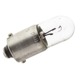 2 pcs - Osram BA9s Automotive Incandescent Lamp, Clear, 12 V