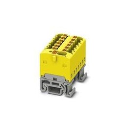 1 pcs : 1046990 - DIN Rail Terminal Blocks PTFIX 4/12X1 5-NS15A YE