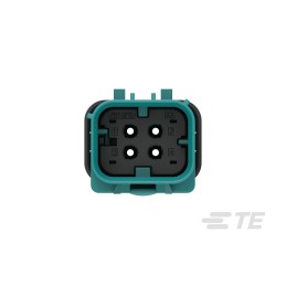 208 pcs - TE Connectivity, AMPSEAL 16 Connector Housing Plug 4 Way, Crimp Termination