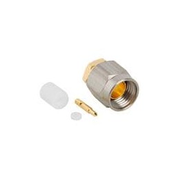 1 pcs : 132188 - RF Connectors / Coaxial Connectors SMA STRAIGHT PLUG W/ TORQUE NUT .085 S/R