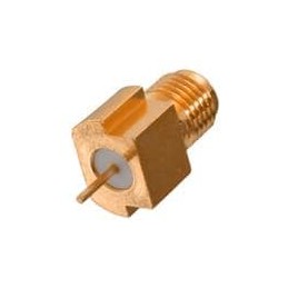 1 pcs : 142-0751-871 - RF Connectors / Coaxial Connectors JACK ASM,SURF MOUNT END LAUNCH,SMA
