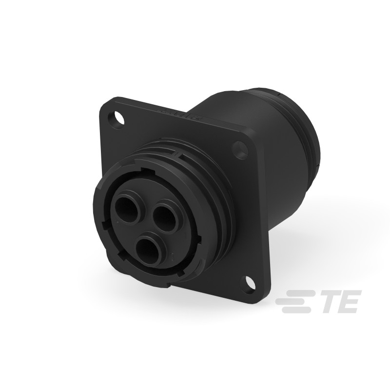 24 pcs - TE Connectivity, AMP CPC Connector Housing Panel Mount Socket, 250 V ac