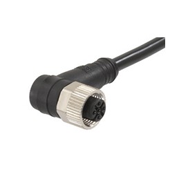 24 pcs - Molex Circular Connector, 4 Contacts, Cable Mount, M12 Connector, Socket, Female, IP67, Micro-Change Series