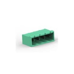 1 pcs : 1-796636-4 - Pluggable Terminal Blocks HDR VERT 14P 5.08mm GRN