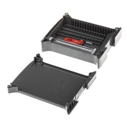 1 pcs - Italtronic Railbox Enclosure Type Railbox Series , 101 x 35 x 120mm, ABS, Polycarbonate DIN Rail Enclosure