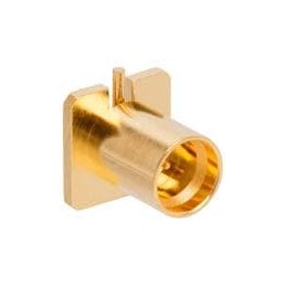 1 pcs : SMP-MSLD-PCR-1T - RF Connectors / Coaxial Connectors SMP 50 OHM STR PCB JACK LD REAR MNT
