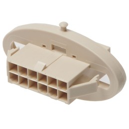 240 pcs - Molex Plug Housing Plug, 4.2mm Pitch, 4 Way, 2 Row