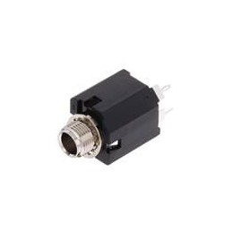 1 pcs : ACJM-MN-2S - Phone Connectors 1/4'VERT CHASIS CONN MNT Needle CONT