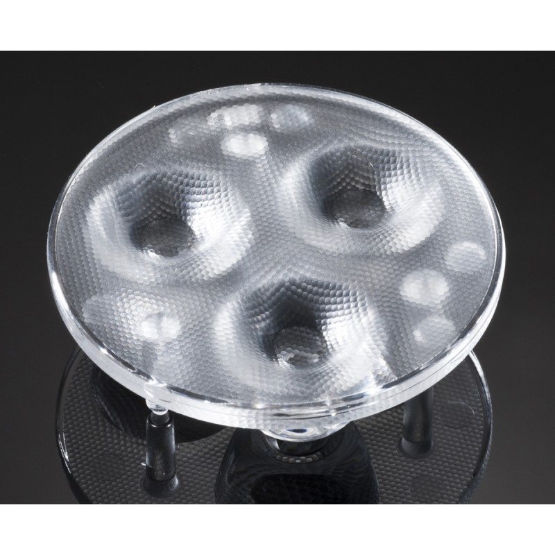 2 pcs - Ledil C11191_TUIJA-3-W, Tuija Series LED Lens, 58 ° Round Beam