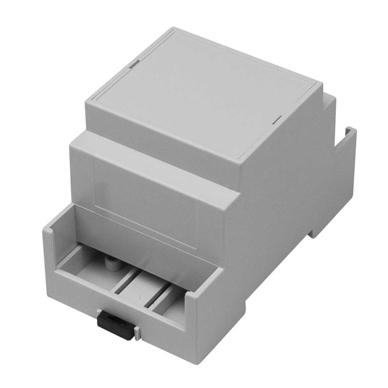 1 pcs - RS PRO Extended Walls Sides, Open Top Enclosure Type, 53.4 x 90 x 58mm, Polycarbonate DIN Rail Enclosure Kit