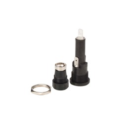 1 pcs - Bulgin 13A Panel Mount Fuse Holder for 6.3 x 32mm Fuse, 1P, 250V ac