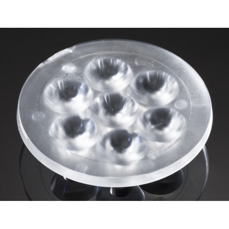 2 pcs - Ledil C11679_ANNA-50-7-M, Anna Series 7-Way LED Lens, 19 ° Medium Beam