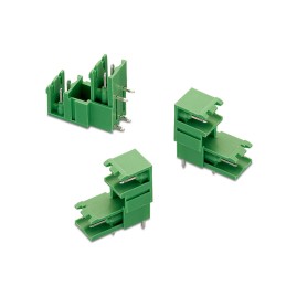 5 pcs - Wurth Elektronik 5.08mm Pitch 4 Way Pluggable Terminal Block, Header, PCB Mount, Solder Termination