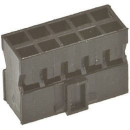 5 pcs - Amphenol Communications Solutions, Minitek Pwr Connector Housing, 2mm Pitch, 20 Way, 2 Row