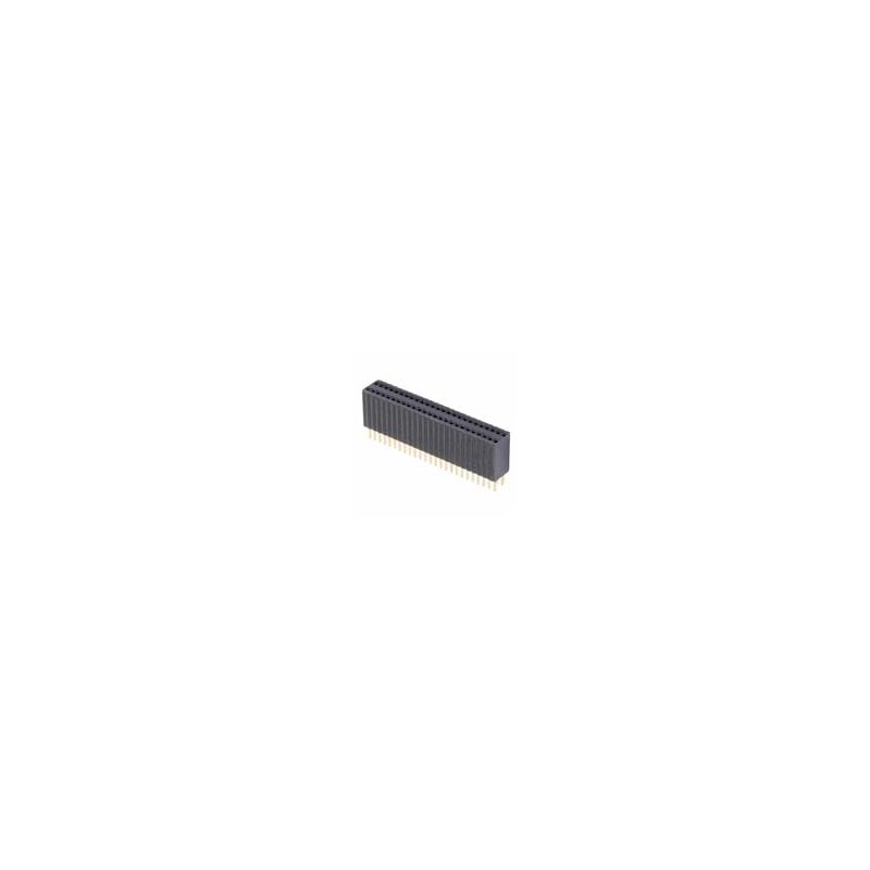 1 pcs : M52-5110545 - Headers & Wire Housings Vert Socket,8.5mm DIL,10P,Dbl Rw,Gold