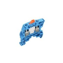 1 pcs : ZS10-S-BL - DIN Rail Terminal Blocks Pow SNK Screw