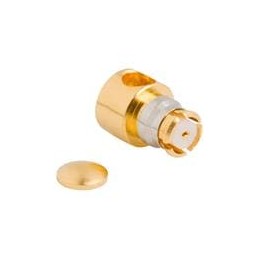 1 pcs : SMP-FR-C07-1 - RF Connectors / Coaxial Connectors RA SOLDER PLUG 086 SEMI-RIGID CABLE