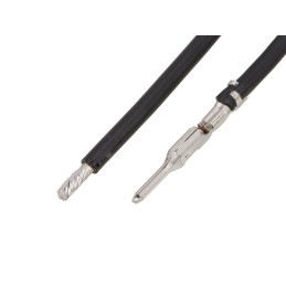 5 pcs - Molex Male Pre-Crimped Lead, 150mm, 20AWG
