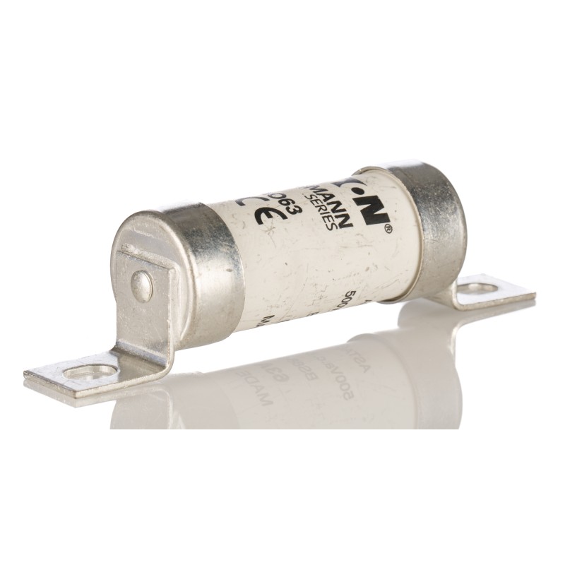 1 pcs - Eaton 63A British Standard Fuse, A3, 550V ac, 73.5mm