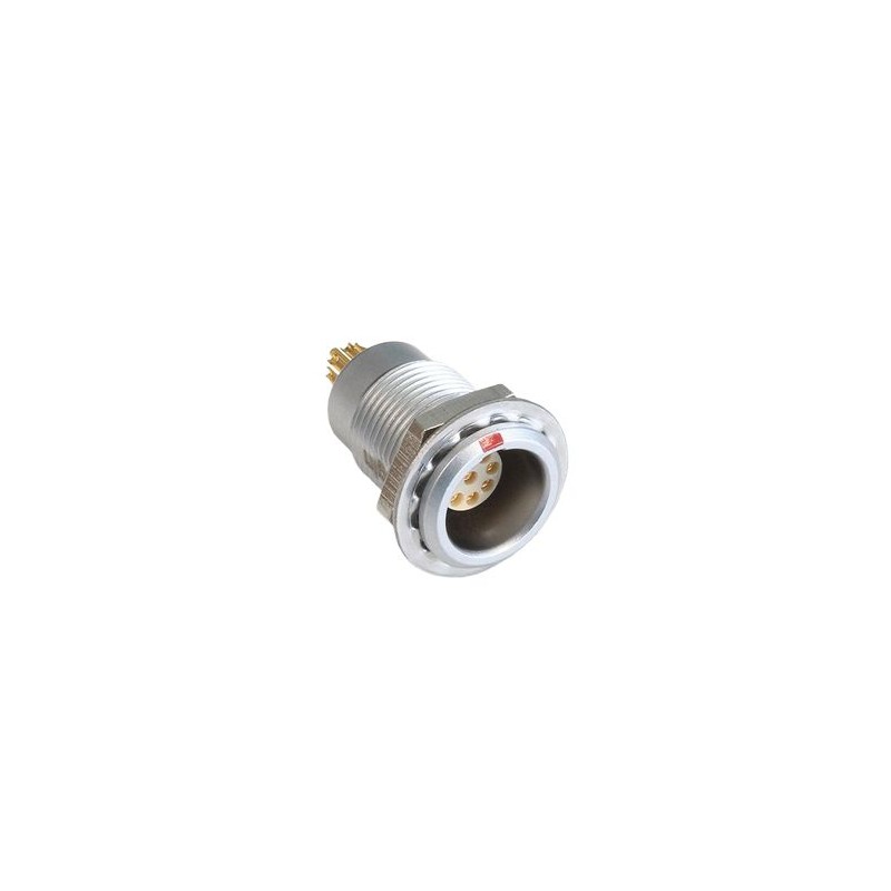 25 pcs - Bulgin Circular Connector, 6 Contacts, Push-Pull, Socket, Female, IP50, X Series
