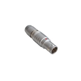 25 pcs - Bulgin Circular Connector, 5 Contacts, Push-Pull, Plug, Male, IP50, X Series