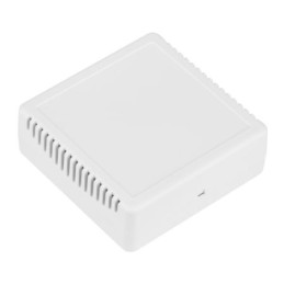 1 pcs - RS PRO White ABS General Purpose Enclosure, IP20, IK06, White Lid, 100 x 100 x 35.3mm