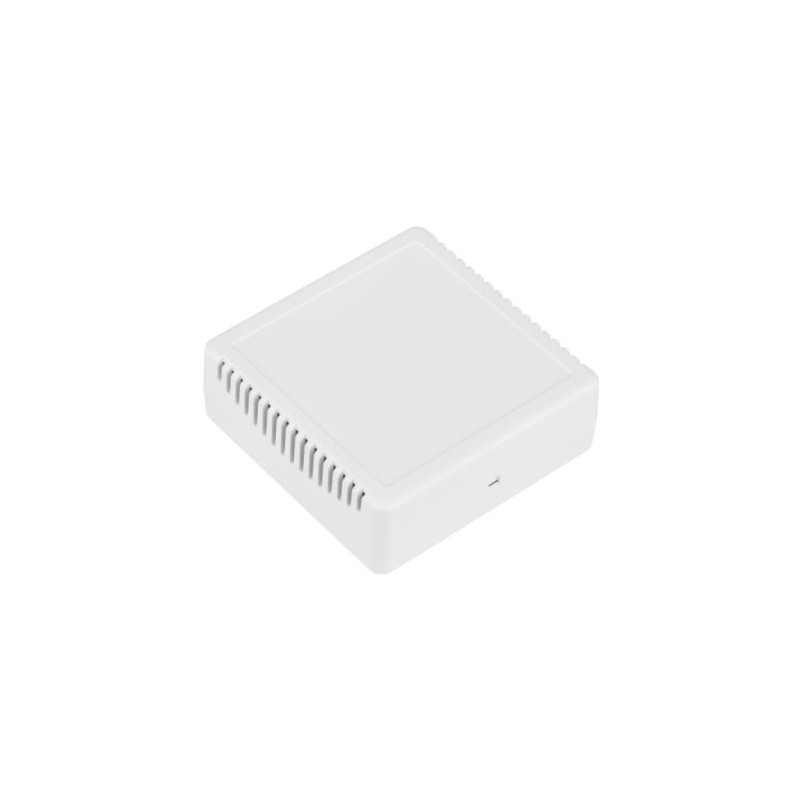 1 pcs - RS PRO White ABS General Purpose Enclosure, IP20, IK06, White Lid, 100 x 100 x 35.3mm
