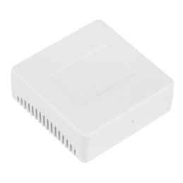 1 pcs - RS PRO White ABS General Purpose Enclosure, IP20, IK06, White Lid, 100 x 100 x 35.3mm