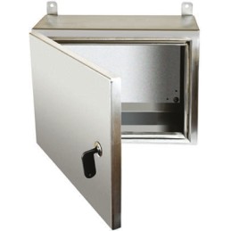 1 pcs - RS PRO 316 Stainless Steel Wall Box, IP69K, 400 mm x 300 mm x 200mm