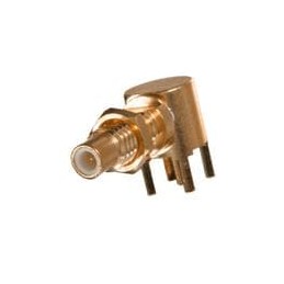 1 pcs : 131-6701-341 - RF Connectors / Coaxial Connectors R/A SMC BLKHD JACK