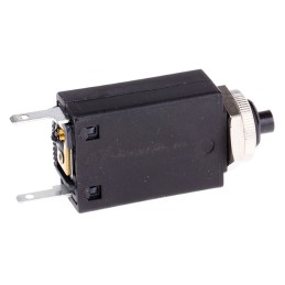 1 pcs - ETA Thermal Circuit Breaker - 106-P30 Single Pole 250V Voltage Rating Panel Mount, 4A Current Rating