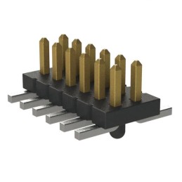 5 pcs - Samtec FTS Series Vertical Pin Header, 12 Contact(s), 1.27mm Pitch, 2 Row(s)