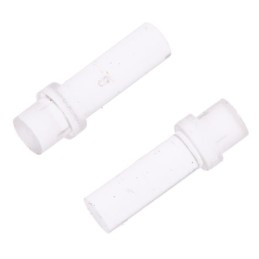 25 pcs - PLP1-10MM-F Bivar, Panel Mount LED Light Pipe, Clear Flat Lens