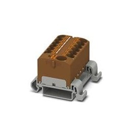 1 pcs : 3273756 - DIN Rail Terminal Blocks PTFIX 10/12X4-NS35A BN
