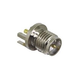 1 pcs : CONREVSMA003.062 - RF Connectors / Coaxial Connectors RP-SMA Fml Edge Mnt for 0.062' Thick Brd