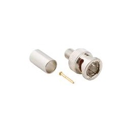 1 pcs : 031-80109 - RF Connectors / Coaxial Connectors 75OHM STR CRIMP PLUG BELDEN 1694A