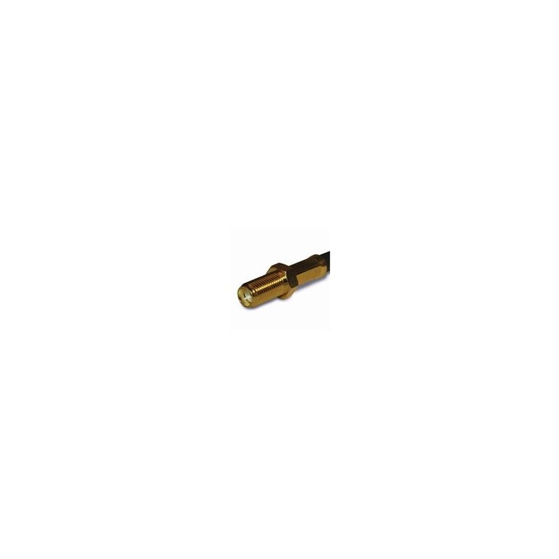 1 pcs : 132116 - RF Connectors / Coaxial Connectors SMA ST JACK RG58 GOLD
