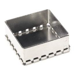 1 pcs - Perancea 1455 Steel PCB Shielded Enclosure, 40 x 40 x 15mm